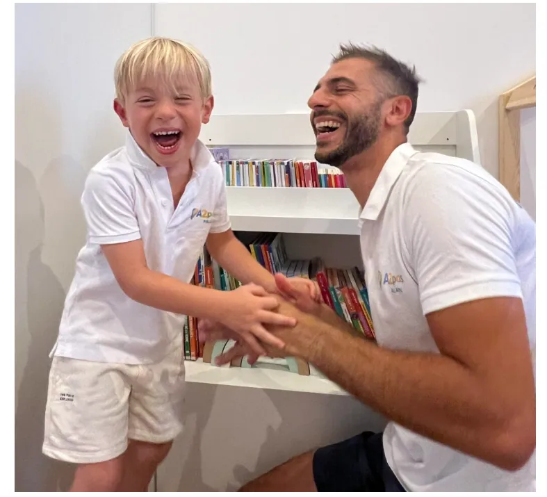 Alain et Paul qui se chahute